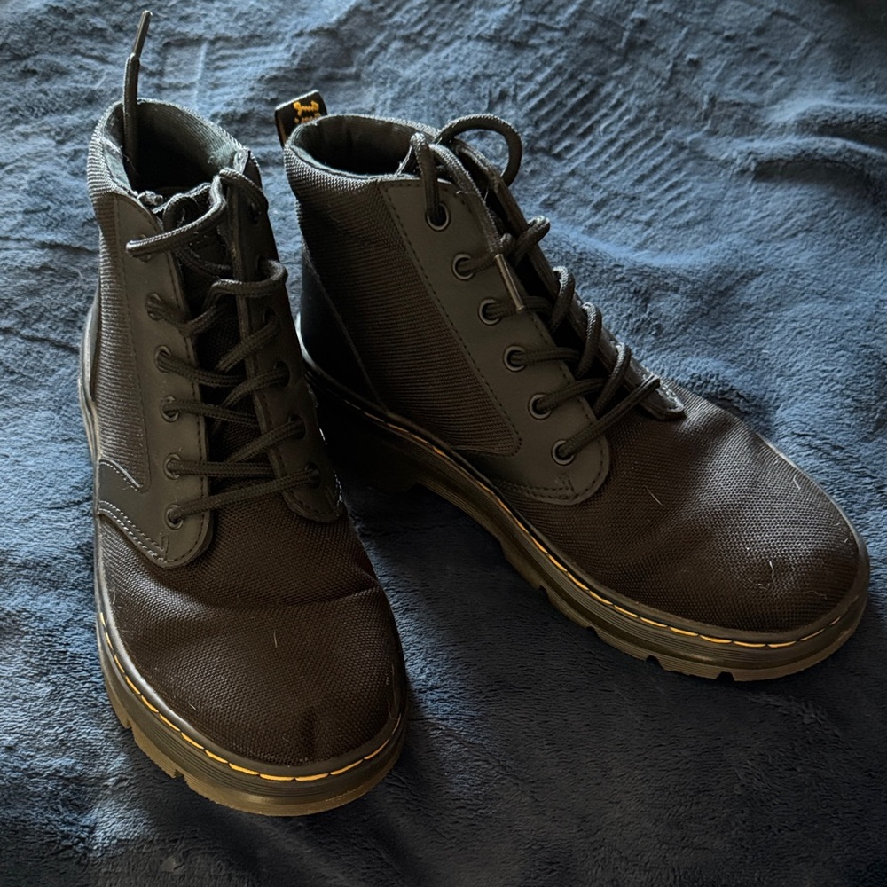 Dr. Martens black Lace-Up Boots.